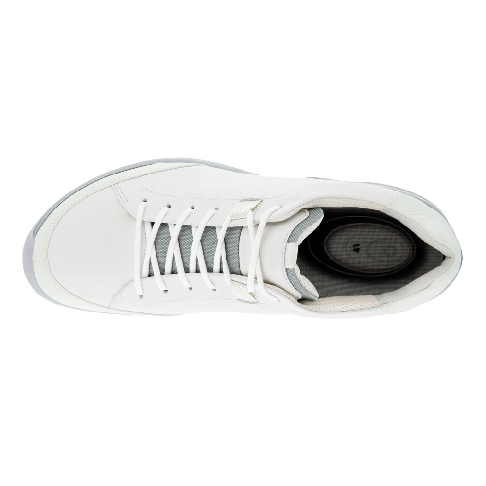 Zapatos De Golf Hombre - ECCO Biom Hybrid Laced - Blancos - ECX026357